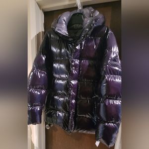 Point Zero men's shiny black puffer down jacket 2021
